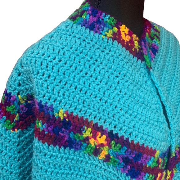 Handmade Crocheted Shall - Picture 4 of 7